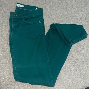 Tory Burch skinny jean colored